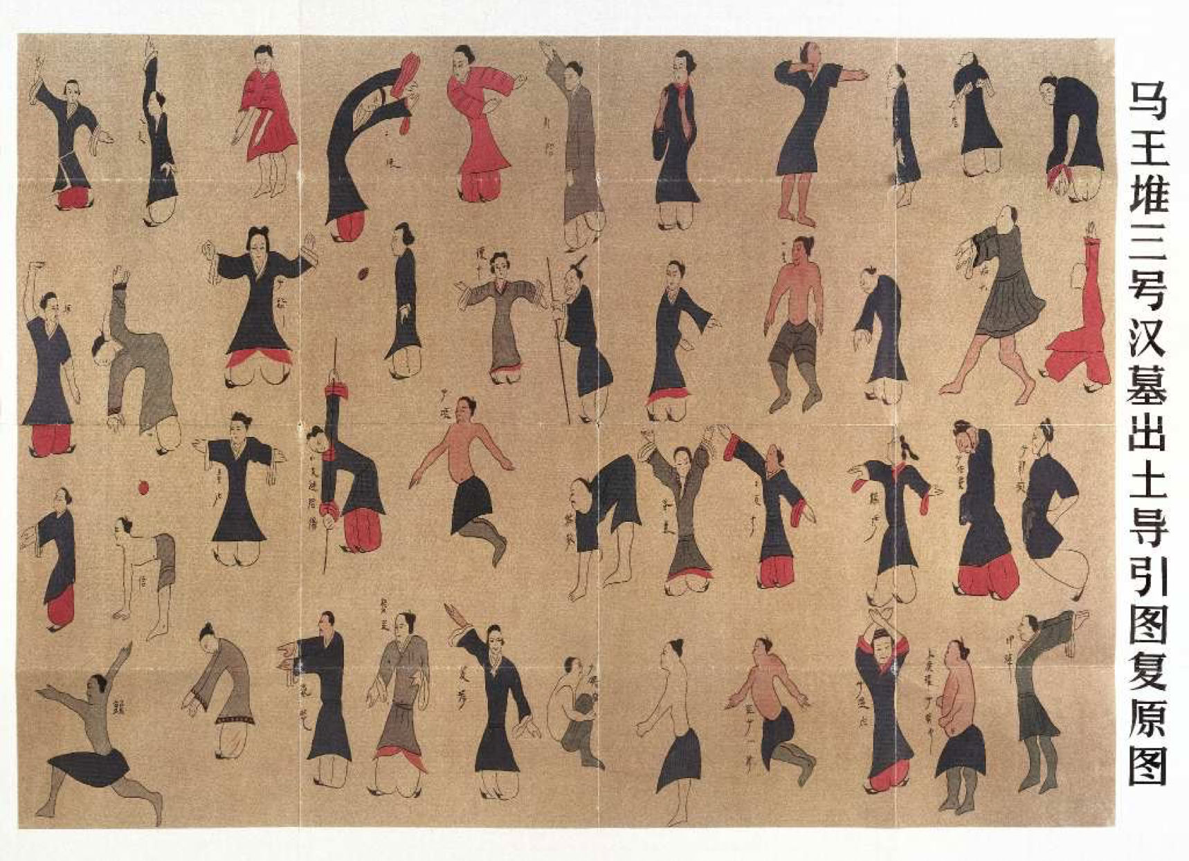 The Dao Yin tu is an image from early Chinese civilsation 